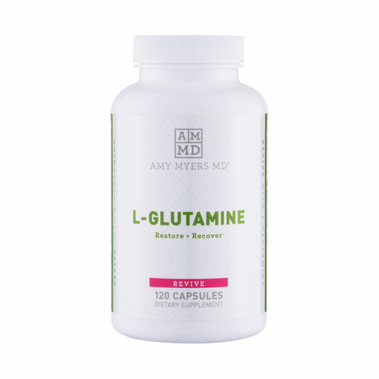 L- Glutamin | 850mg | 120 Kapsler | Amy Myers MD