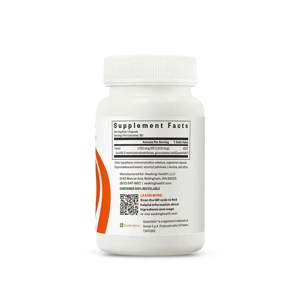 L-5-MTHF - 60 Capsules | Seeking Health