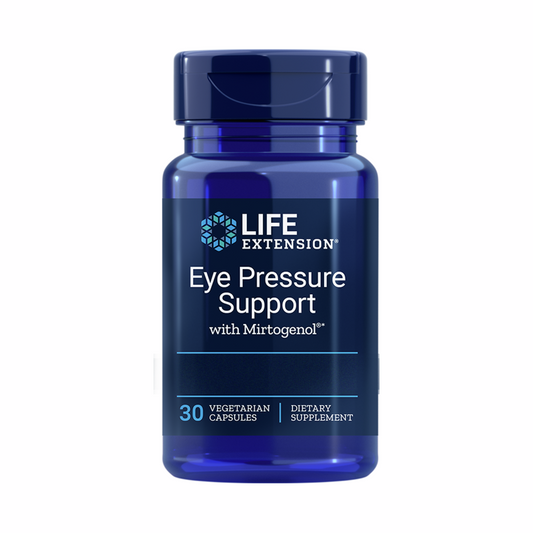 Eye Pressure Support with Mirtogenol - 30 Capsules | Life Extension