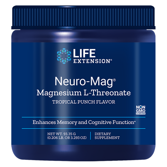 Neuro-Mag (Magnesio L-Treonato) - 93.35g | Life Extension