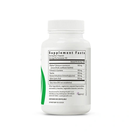 Nutriments pour le foie - 60 Gélules | Seeking Health