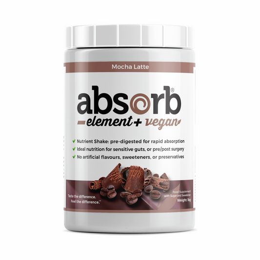 Absorb Element+ Vegan - Mocha Latte - 1kg | Imix Nutrition