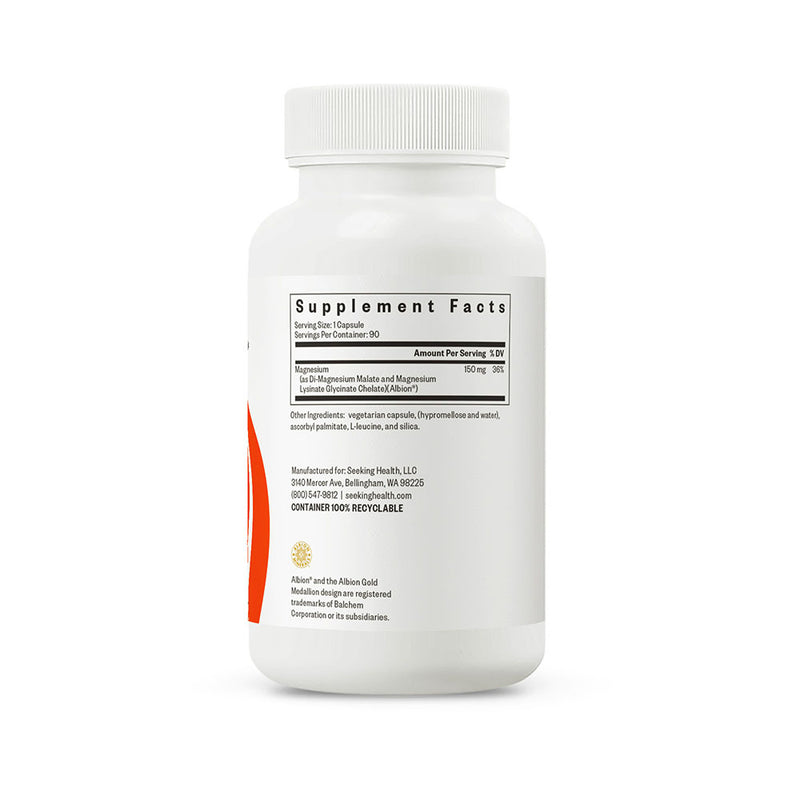 Optimal Magnesium 150 mg - 90 capsules | Seeking Health