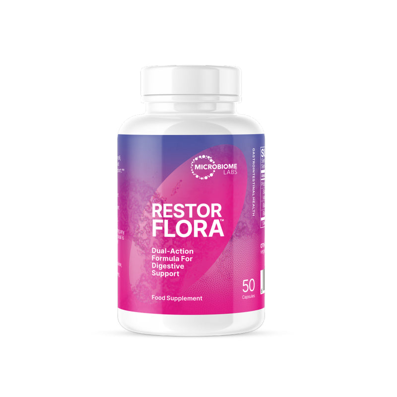 RestorFlora - 50 Capsule | Microbiome Labs