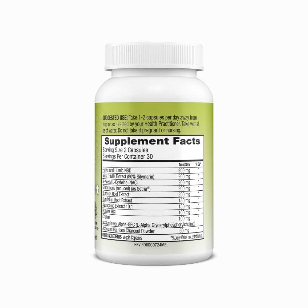 Advanced Detox Support Capsules - 60 Capsules | Mother Earth Labs