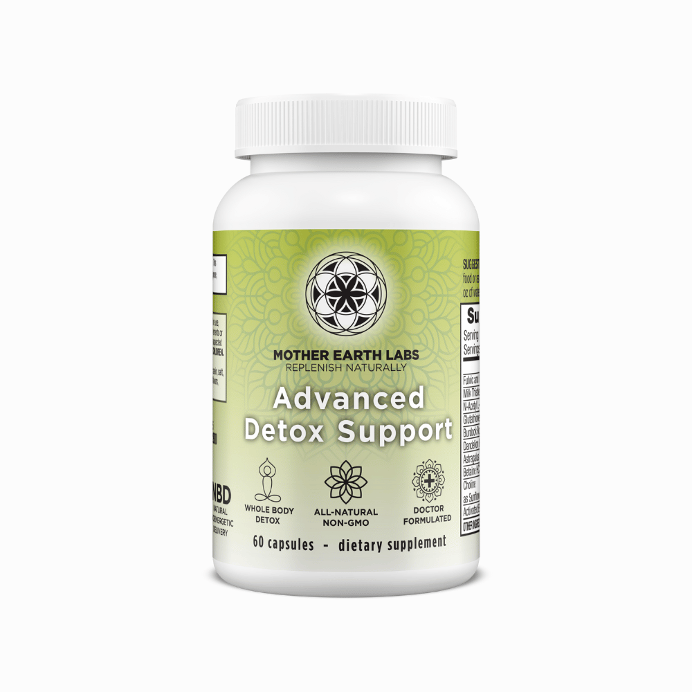 Advanced Detox Support Capsules - 60 Capsules | Mother Earth Labs