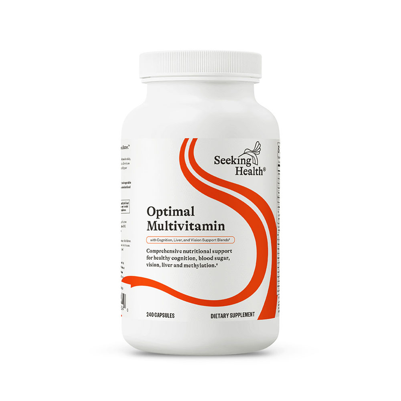 Optimal Multivitamin Plus | 240 Kapsler | Seeking Health