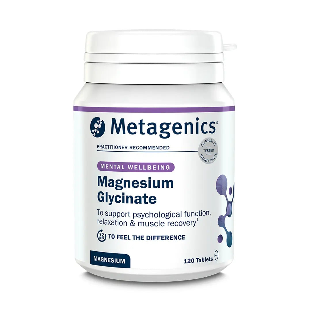 Magnesium Glycinate - 120 Tablets | Metagenics