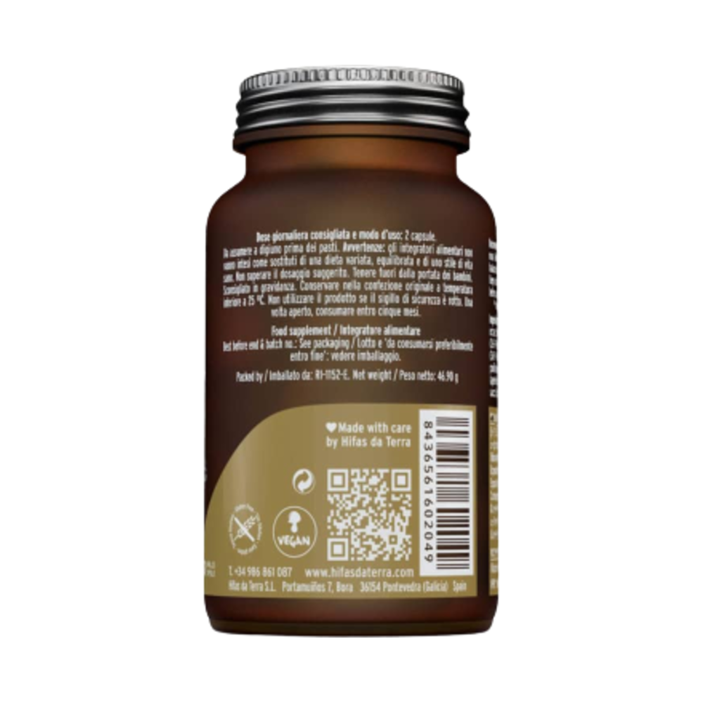 Mico-Vir (Reishi & Cordyceps) - 70 Capsules | Hifas da Terra