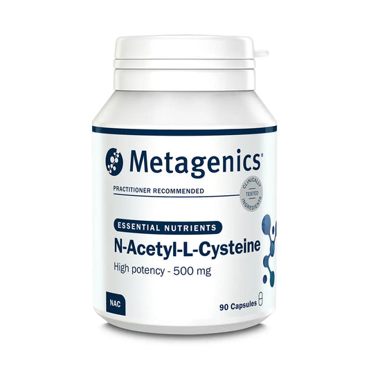 N-Acetyl-L-Cysteine (NAC) 500mg - 90 Capsules | Metagenics