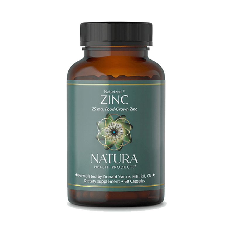 Zink | 25mg | 60 Kapsler | Natura Health Products