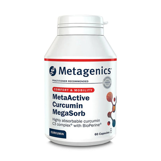 MetaActive Curcumin MegaSorb - 60 Capsules  | Metagenics