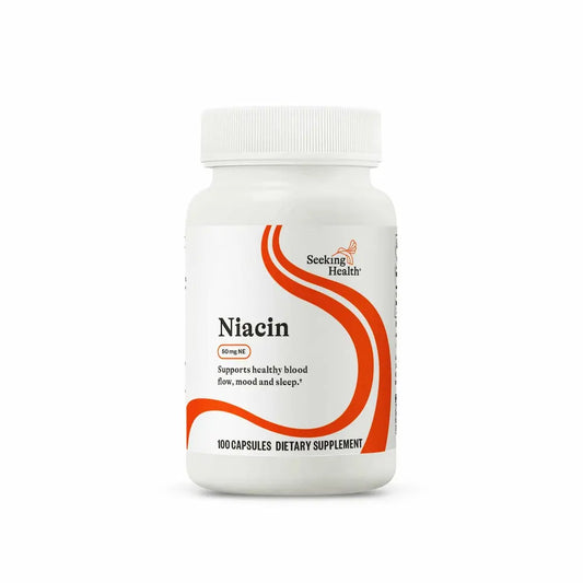 Niacin 50mg - 100 Capsules | Seeking Health