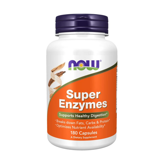 Super Enzymer | 180 Kapsler | NOW Foods