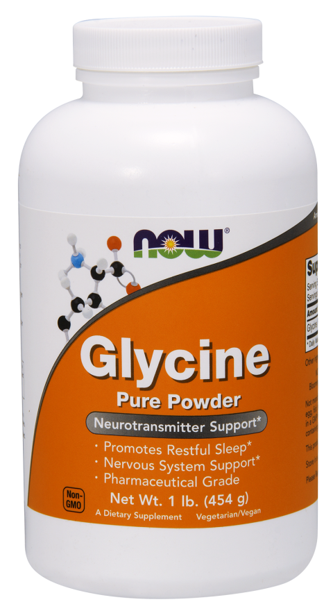 Glycine Puur Poeder - 454g | NOW Foods