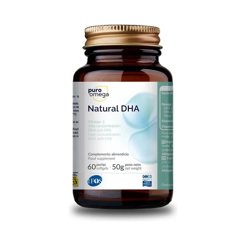 DHA naturel - 60 capsules | Puro Omega
