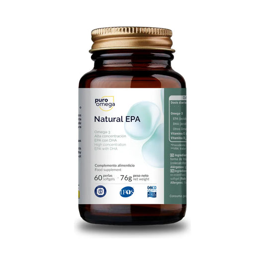 Capsule molle EPA-60 naturelle | Puro Omega