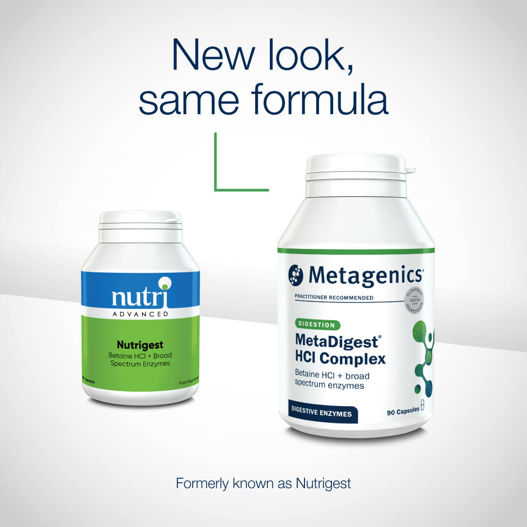 MetaDigest HCl Complex - 90 Capsules | Metagenics