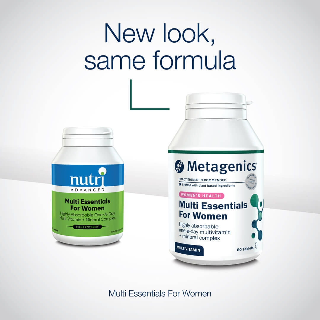 Multi Essentials For Women Multivitamin - 60 Tablets | Metagenics