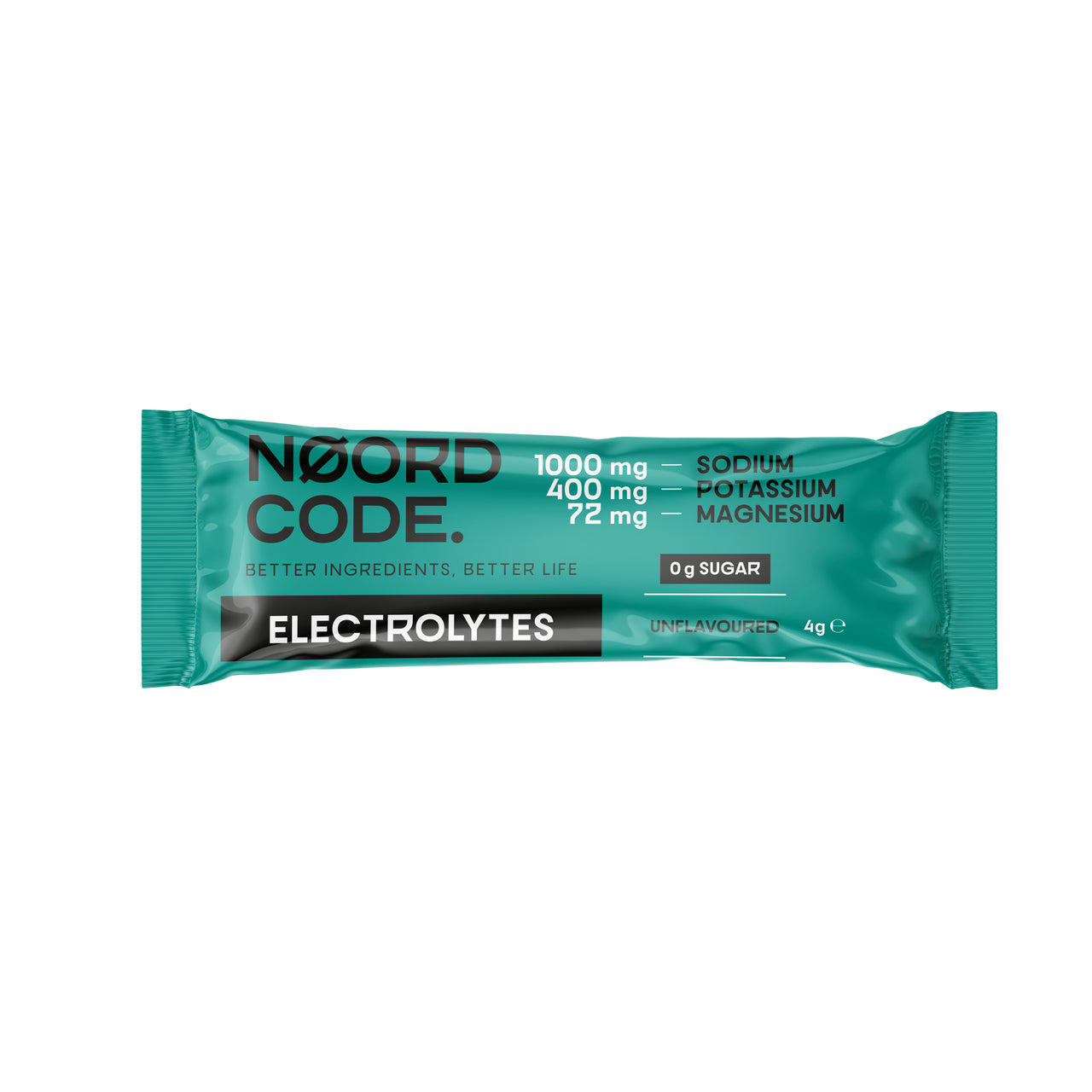 Électrolytes sans saveur - 30 Stickpacks | NoordCode