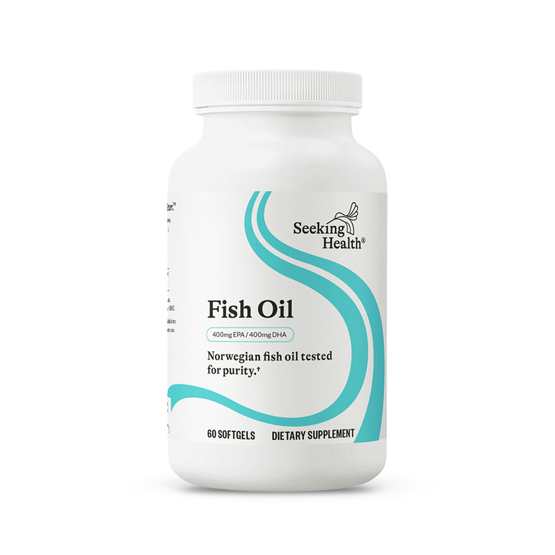 Fish Oil - 60 Softgels | Seeking Health