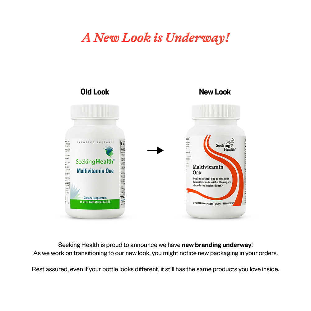 Multivitamin One - 45 Capsules | Seeking Health