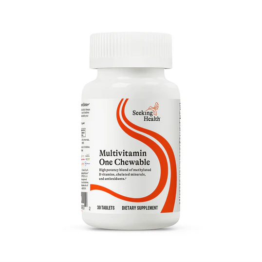 Multivitamin One Chewable - 30 Tablets | Seeking Health