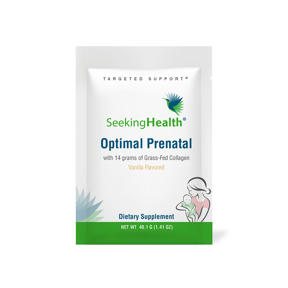 Optimal Prenatal with Collagen - 15 Sachets | Seeking Health