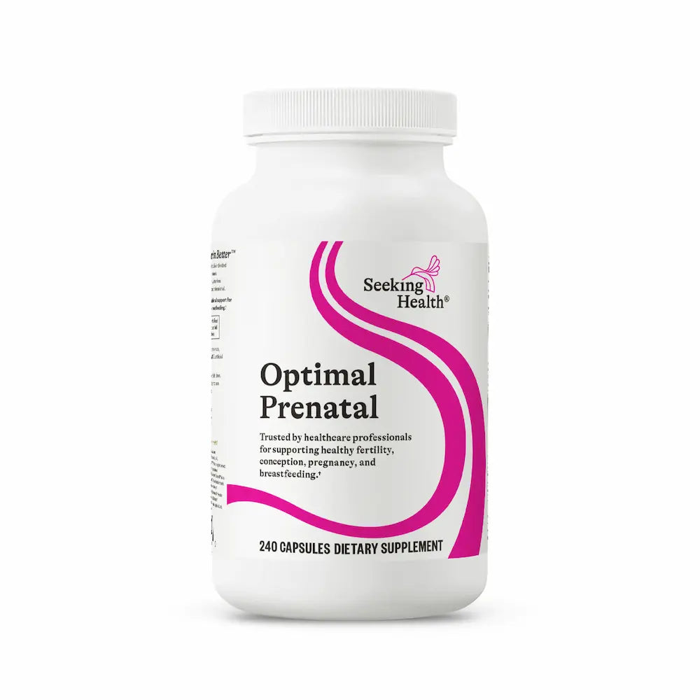 Optimal Prenatal Multivitamin - 240 Capsules | Seeking Health