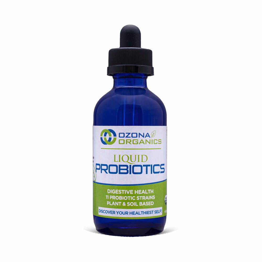 Probiotiques liquides pour la santé digestive - 114ml | Ozona Organics