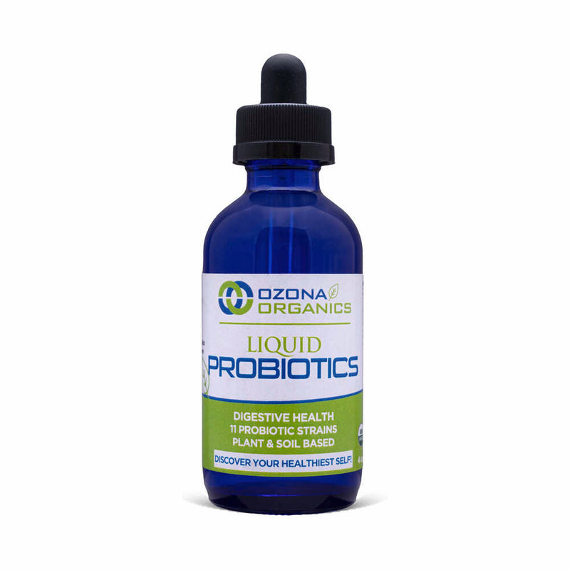 Fl√ºssige Probiotika f√ºr die Gesundheit des Verdauungssystems - 114 ml | Ozona Organics