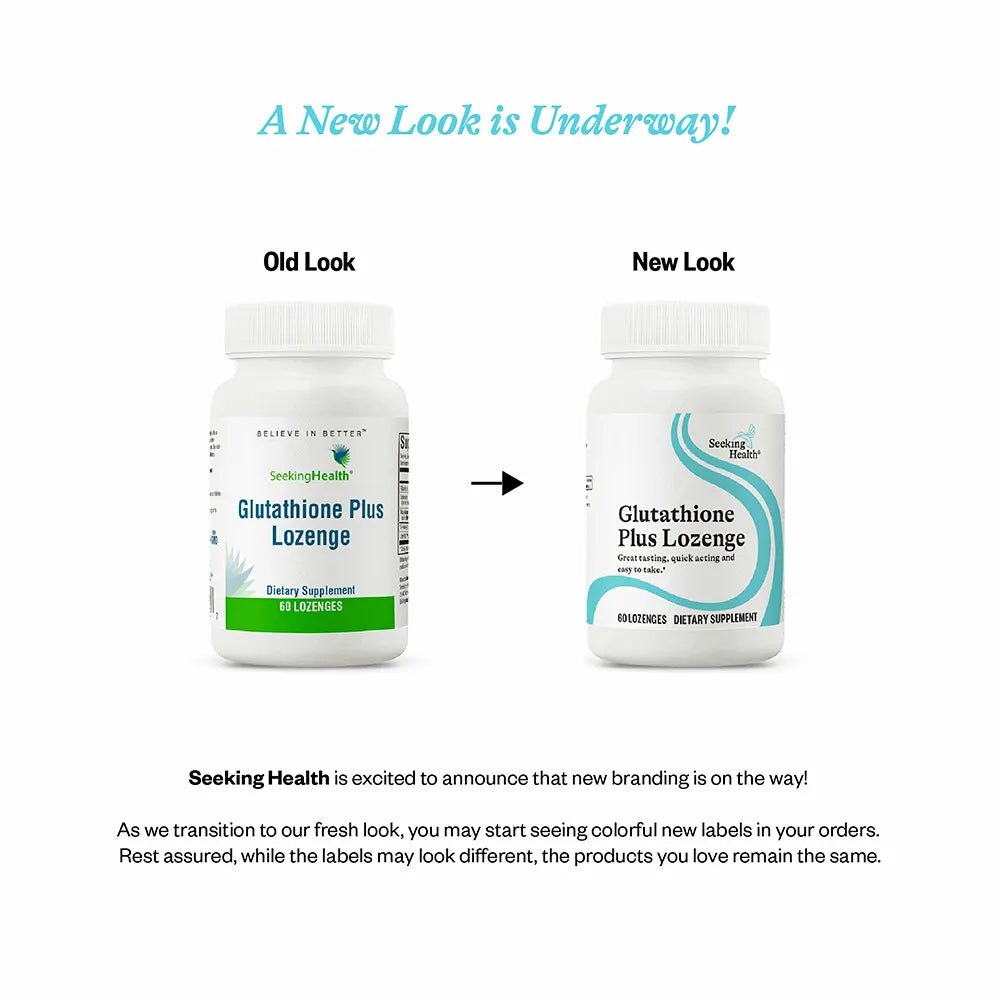 Optimal Glutathione Plus - 60 Lozenges | Seeking Health