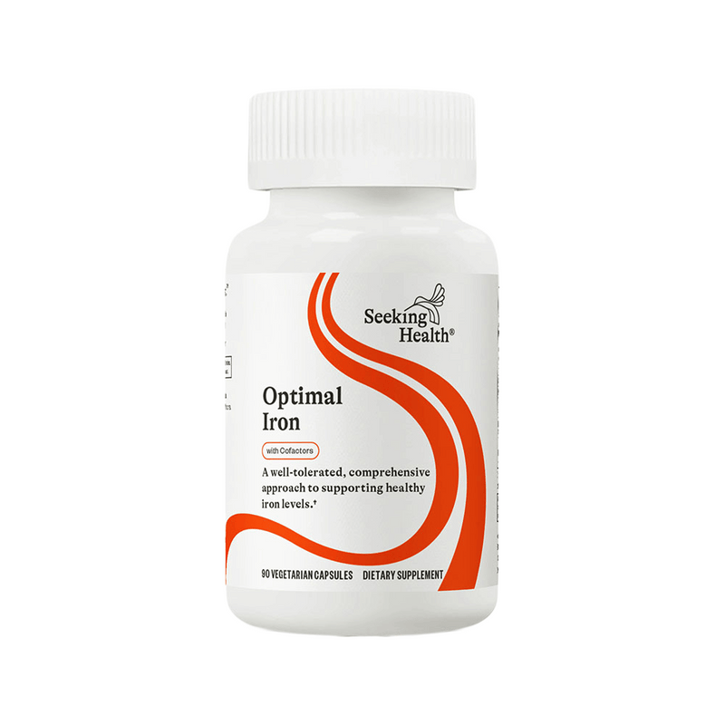 Optimal Iron WIth Cofactors - 90 Capsules | Seeking Health
