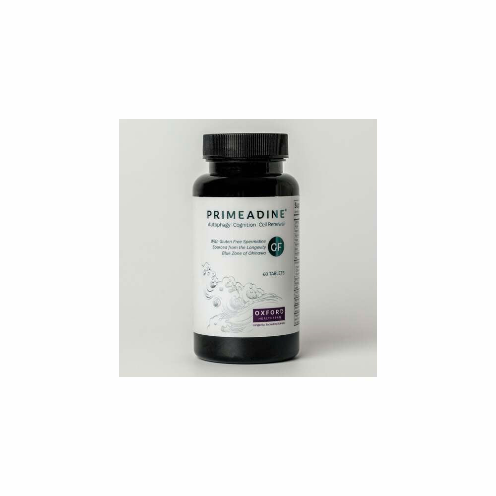 Primeadine® GF Glutenfreie Spermidin-Ergänzungsmittel - 60 Tabletten | Oxford Healthspan