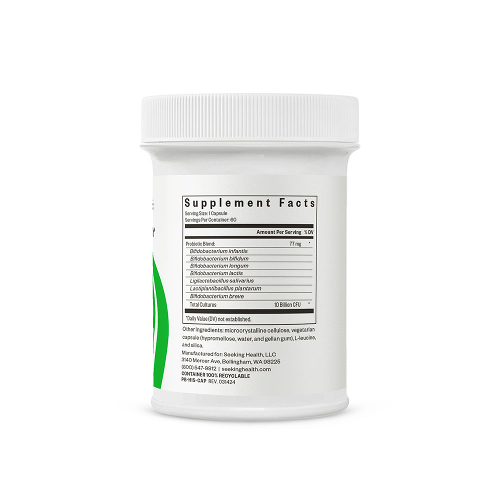 ProBiota HistaminX 敏感專用益生菌 - 60顆膠囊 | Seeking Health