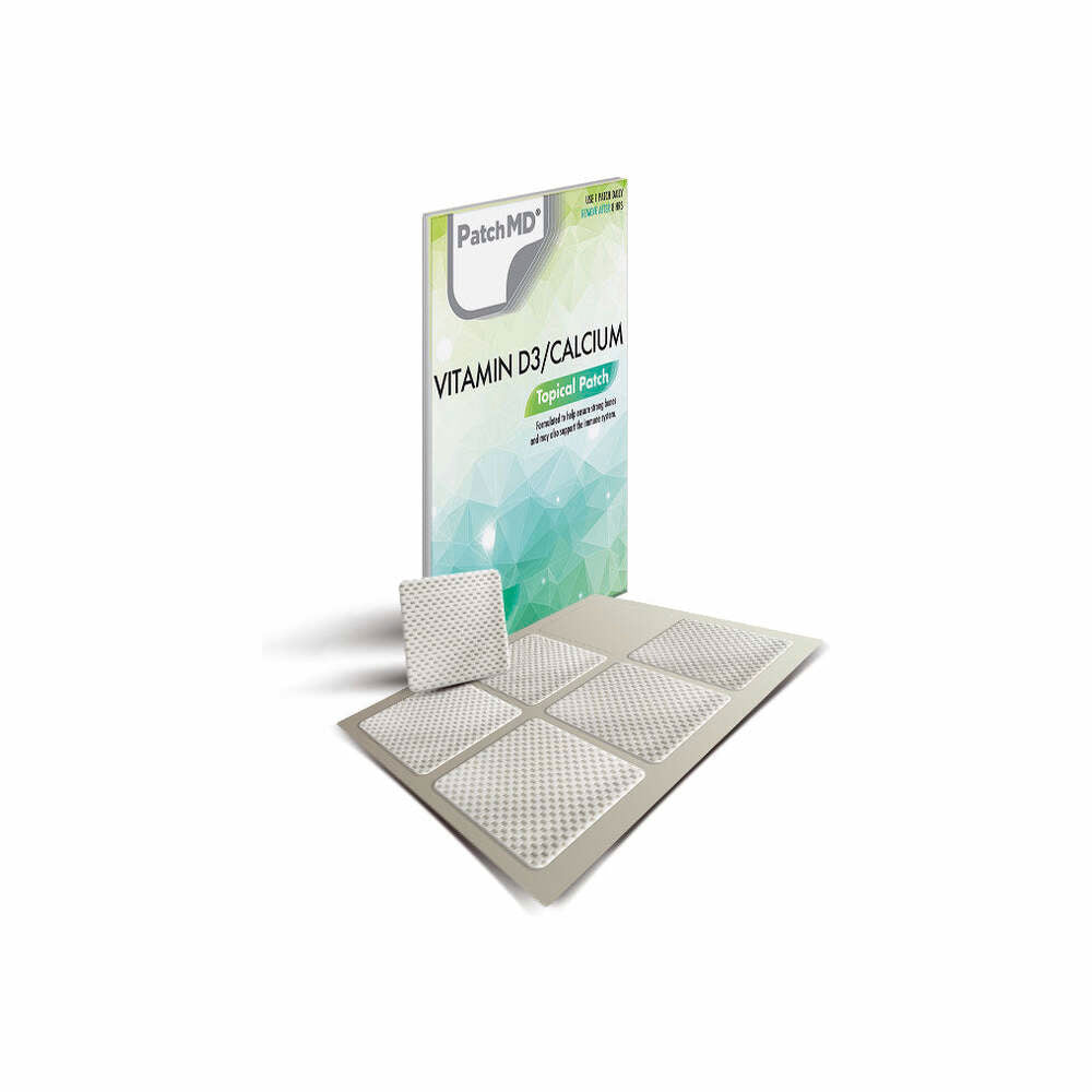 Vitamin D3/Calcium Plus (Topical Patch 30 Day Supply) - 30 Patches | PatchMD