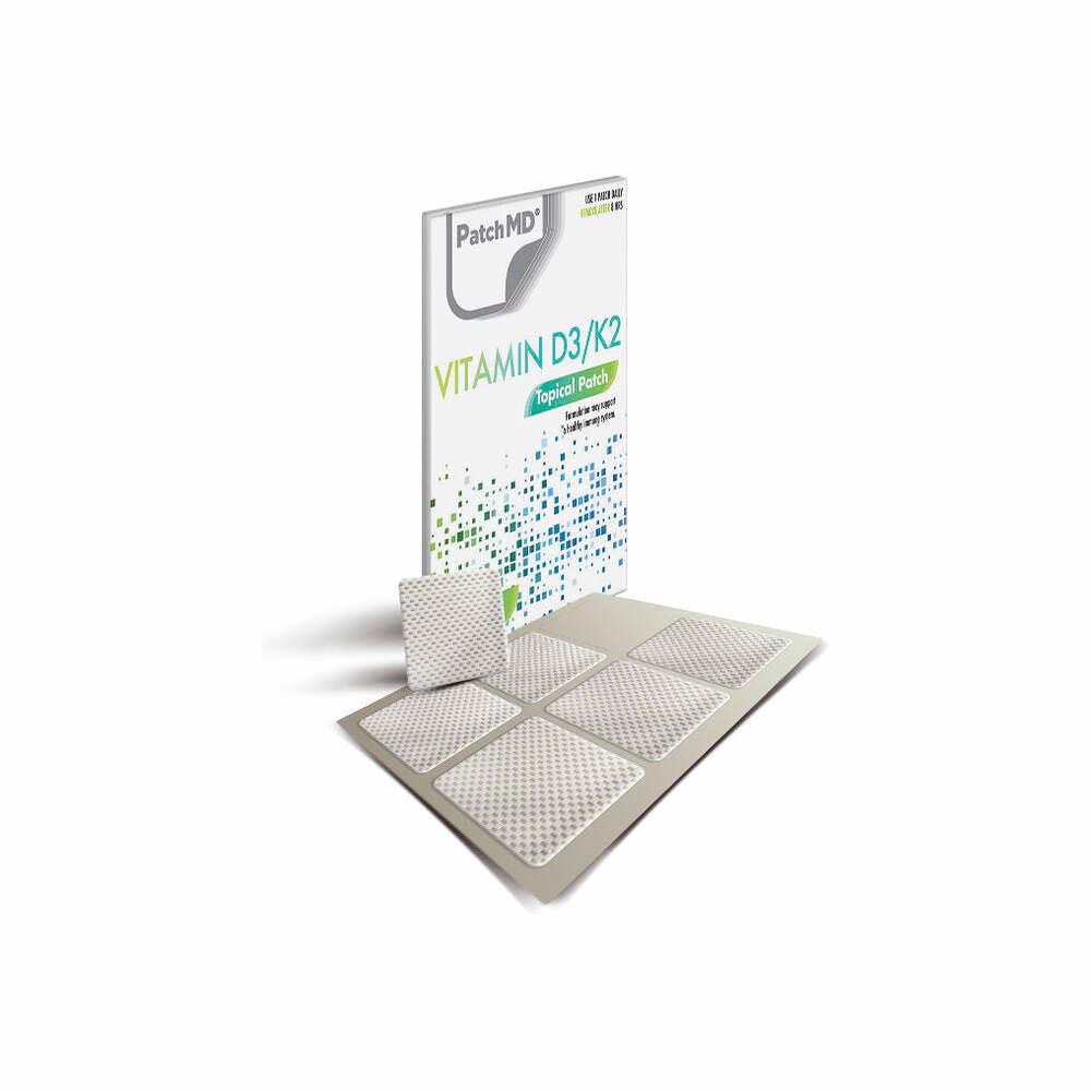 Vitamin D3/K2 Plus (Topical Patch 30 Day Supply) - 30 Patches | PatchMD