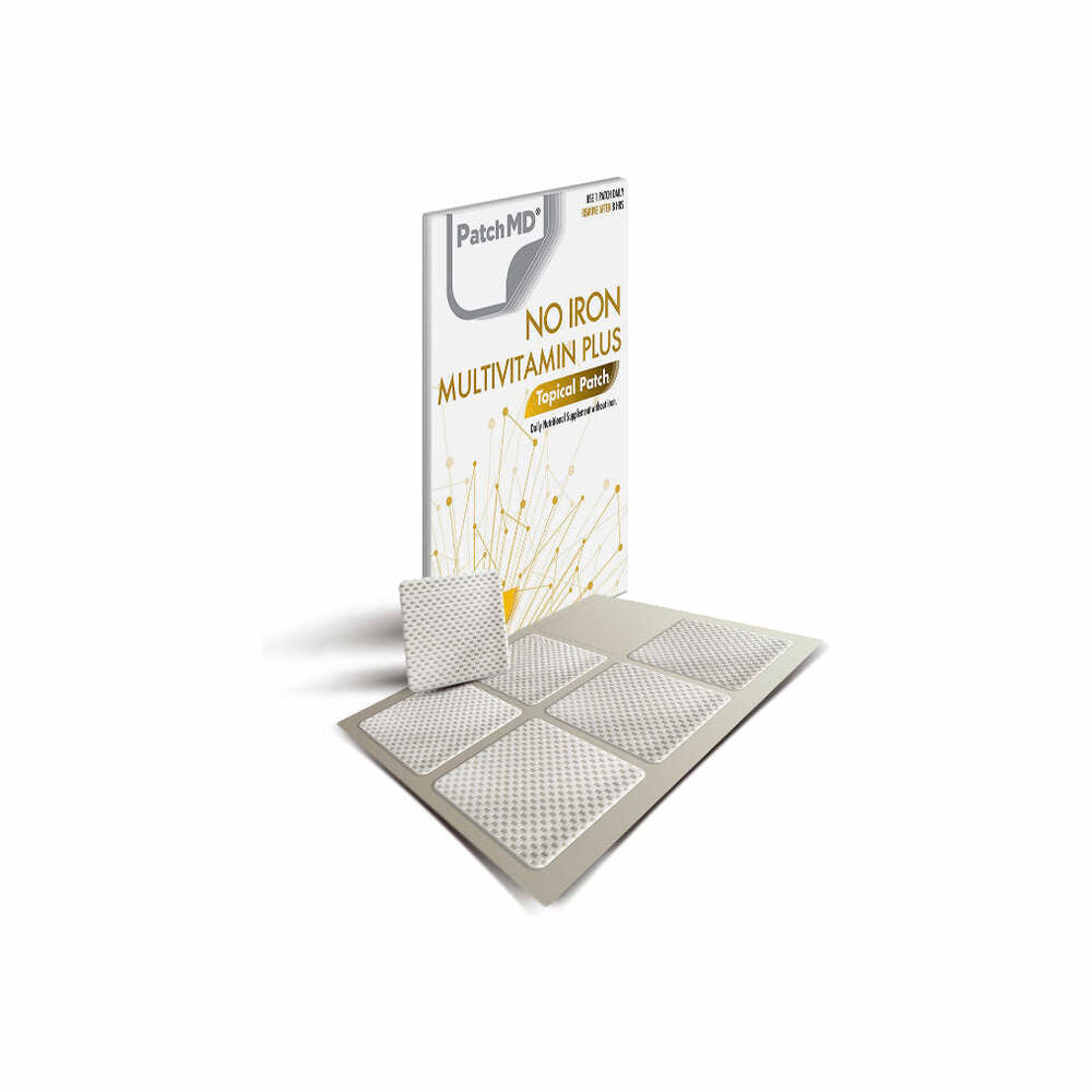 No Iron Multivitamin Plus (Topical Patch 30 Day Supply) - 30 Patches | PatchMD