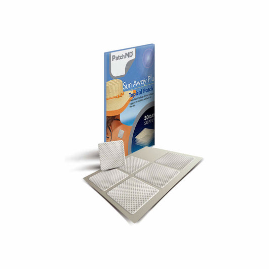 Sun Away Plus | Topisk Plaster 30 dages levering | 30 plastre | PatchMD
