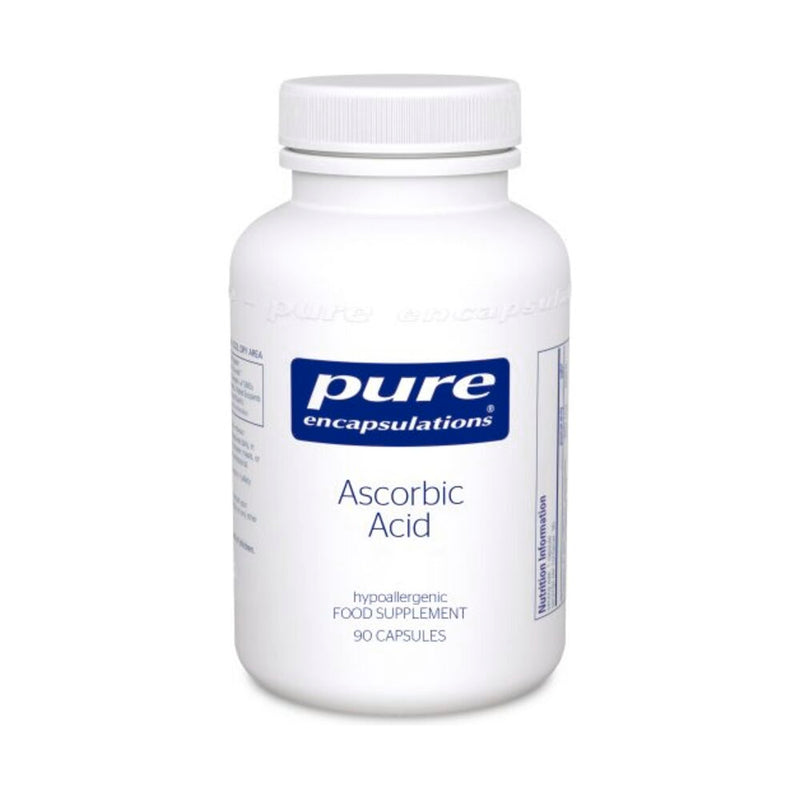 Ascorbic Acid - 90 Capsules | Pure Encapsulations