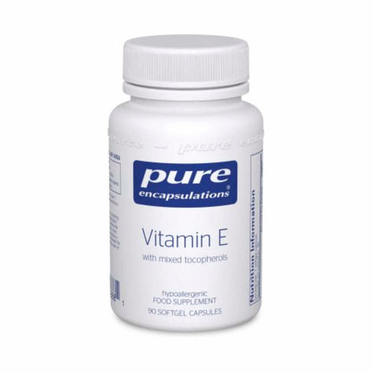 Vitamin E med Blandede Tocoferoler | 90 Softgel Kapsler | Pure Encapsulations