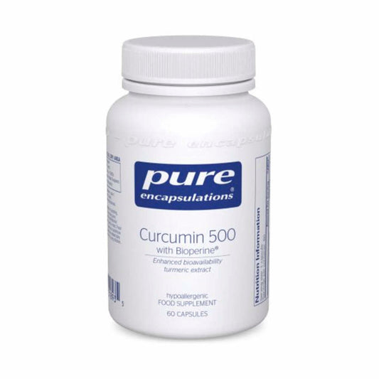 Curcumin 500 with Bioperine - 60 Capsules | Pure Encapsulations