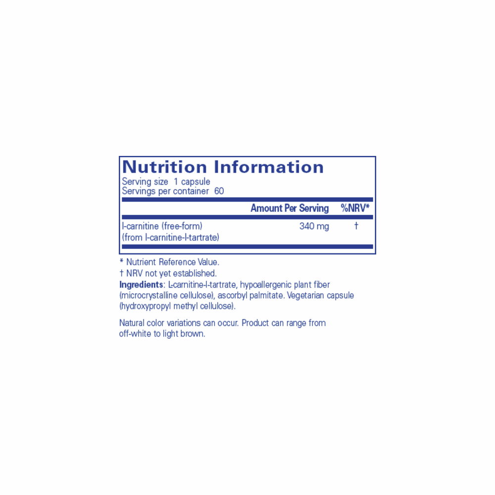 l-Carnitine | 60 Capsules | Pure Encapsulations | Supplement Hub Supplement Hub Global l-Carnitine | 60 Capsules | Pure Encapsulations | Supplement Hub Supplement Hub Global