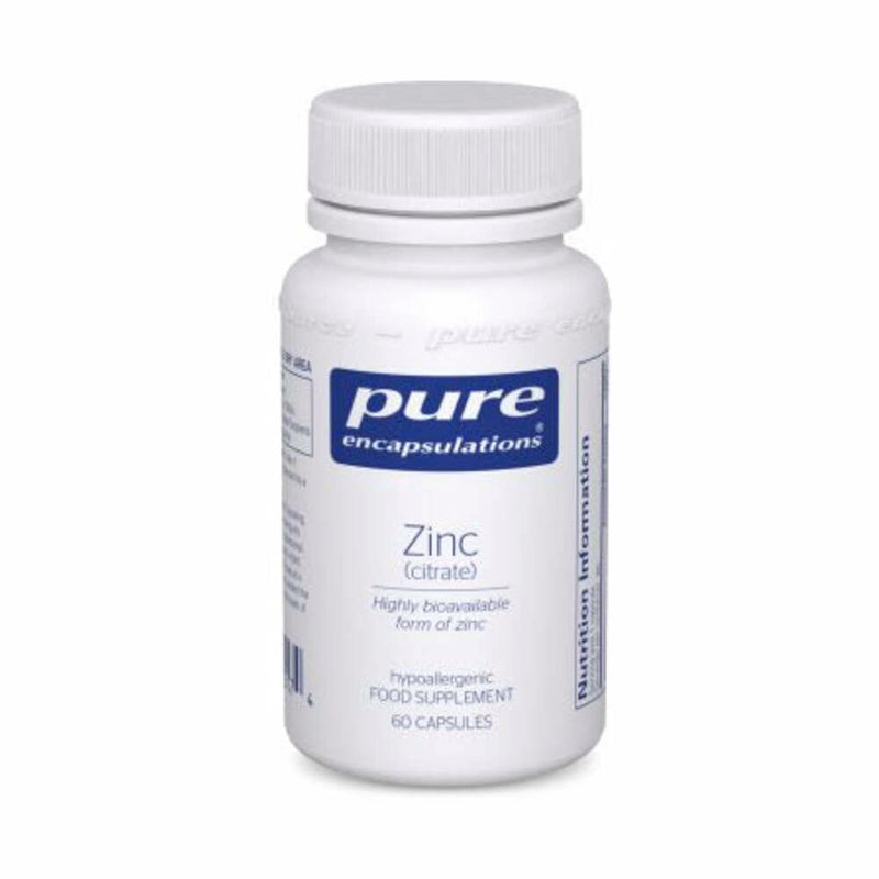 Zink (citraat) - 60 Capsules | Pure Encapsulations