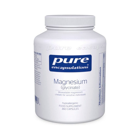 Magnesium Glycinat | 360 Kapsler | Pure Encapsulations
