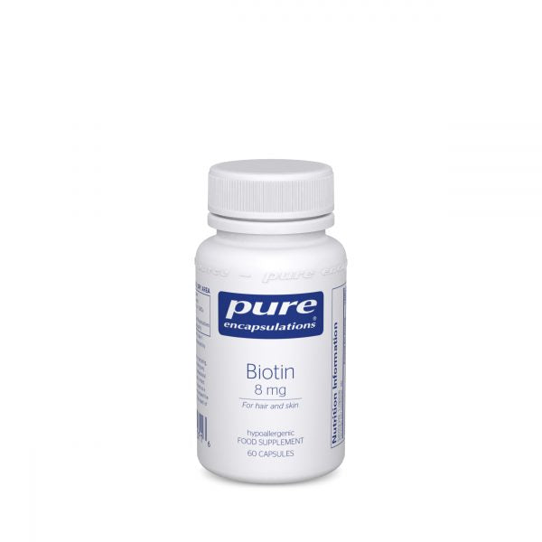 Biotine 8 mg - 60 capsules | Zuivere inkapselingen