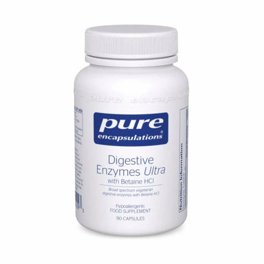 Digestive Enzymes Ultra med Betaine HCl | 90 Kapsler | Pure Encapsulations