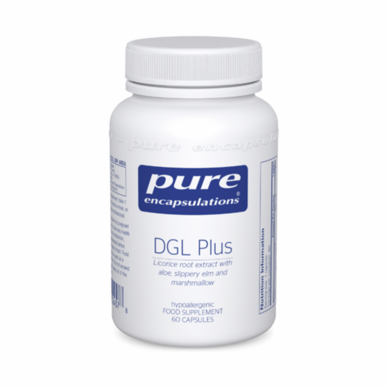DGL Plus - 60 Capsules | Pure Encapsulations