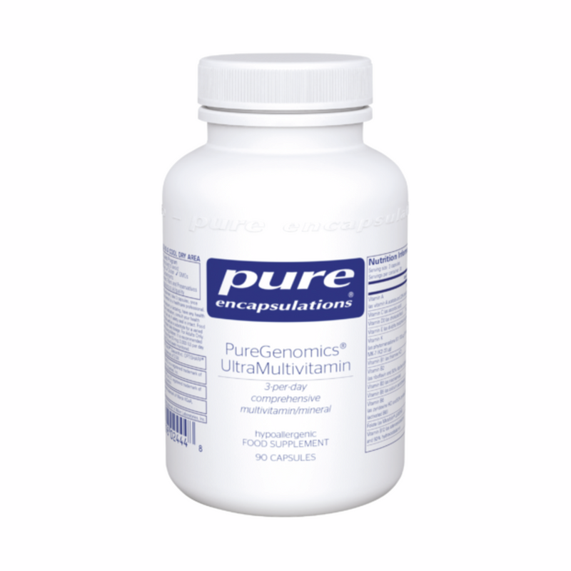 PureGenomics UltraMultivitamin - 90 Capsules | Pure Encapsulations