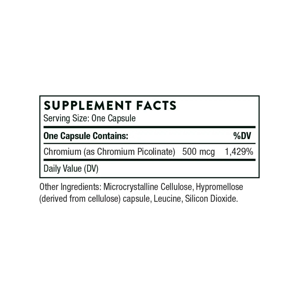Chromium Picolinate - 60 Capsules | Thorne